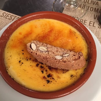 Ciutat Comtal - Spanish version of Creme Brûlée.. taste great - Tapas Bars Near Me - Barcelona, B Ciutat Comtal - Spanish version of Creme Brûlée.. taste great - Tapas Bars Near Me - Barcelona, B
