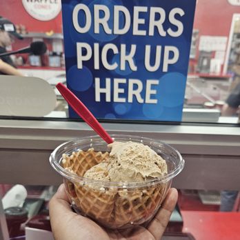Bruster's Real Ice Cream - Small scoops in waffle cup - Desserts Near Me - Whittier, California Bruster's Real Ice Cream - Small scoops in waffle cup - Desserts Near Me - Whittier, California