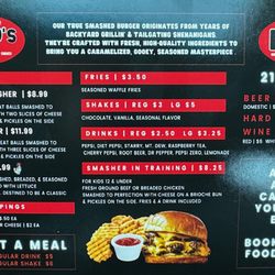 Rep’s Burgers - MENU FEB 2024