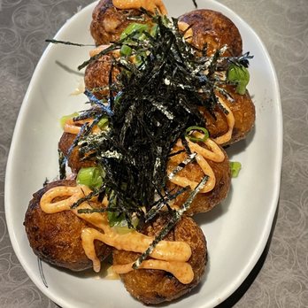 Menya Muso - Takoyaki (8 pc) with Mentaiko - Ramen Near Me - Seattle, Washington Menya Muso - Takoyaki (8 pc) with Mentaiko - Ramen Near Me - Seattle, Washington