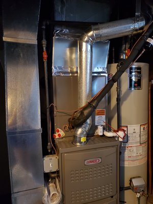 Monmouth Heating, Air Conditioning & Drain Cleaning Logo