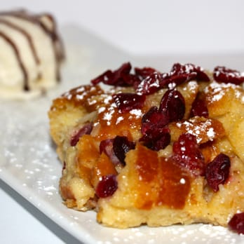 Cafe Gigu - Coconut-Cranberry bread pudding. - Lounges Near Me - Boston, Massachusetts Cafe Gigu - Coconut-Cranberry bread pudding. - Lounges Near Me - Boston, Massachusetts