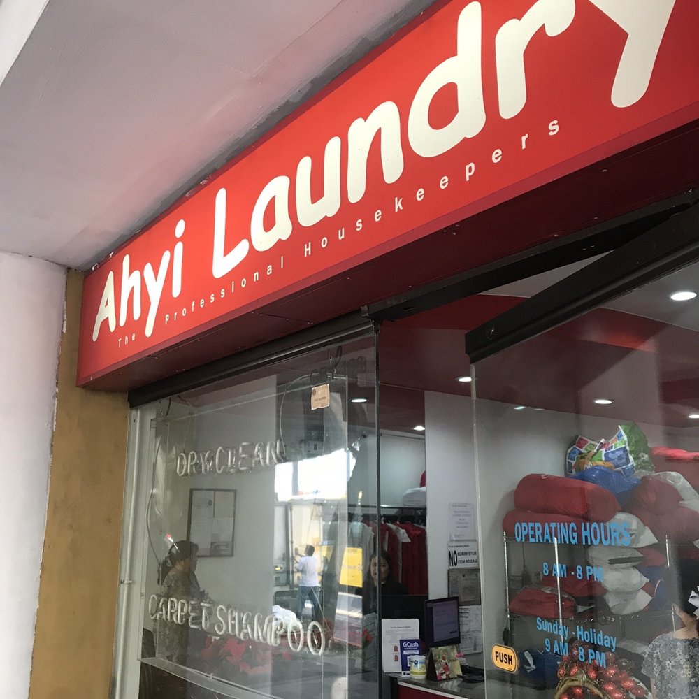 Ahyi Laundry - Entrance signage - Home Cleaning Near Me - Makati, NCR