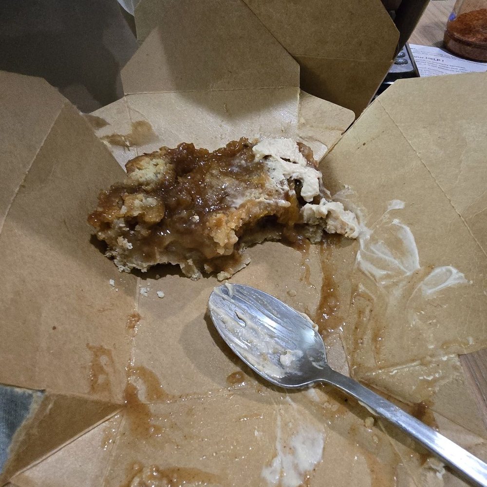 Todos - Peach Cobbler was decent, a bit too sweet but not bad - Mexican Near Me - Oakland, California Todos - Peach Cobbler was decent, a bit too sweet but not bad - Mexican Near Me - Oakland, California