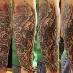Electra Tattoo - Freehand by Lance.