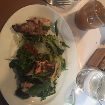 Vic's - Grilled Chicken/Greens and iced coffee - Italian Near Me - New York, New York Vic's - Grilled Chicken/Greens and iced coffee - Italian Near Me - New York, New York
