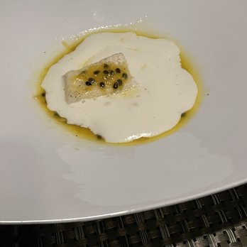 Blue 11 - Halibut w casaba form on top of passion fruit - Seafood Near Me - Saint Thomas, Virgin Islands Blue 11 - Halibut w casaba form on top of passion fruit - Seafood Near Me - Saint Thomas, Virgin Islands