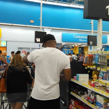 Walmart Supercenter - My place in line(8+ people were behind me). Note how long the line for customer service extended in the background. Ridiculous. - Department Stores Near Me - Baldwin Park, California Walmart Supercenter - My place in line(8+ people were behind me). Note how long the line for customer service extended in the background. Ridiculous. - Department Stores Near Me - Baldwin Park, California