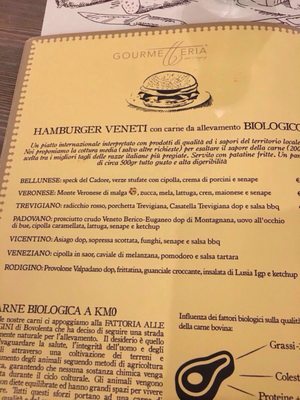 Menu photo 2 Gourmetteria Padova, PD Menu photo 2 Gourmetteria Padova, PD
