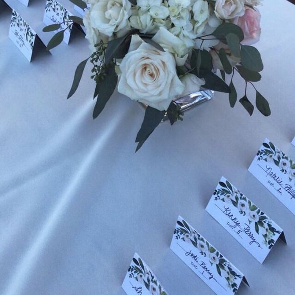 Card Table Floral Arrangement by Vestra Rosa Card Table Floral Arrangement by Vestra Rosa