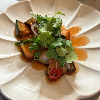 Uchi West Hollywood - japanese pumpkin, pepper rose gastrique - Japanese Near Me - West Hollywood, California Uchi West Hollywood - japanese pumpkin, pepper rose gastrique - Japanese Near Me - West Hollywood, California