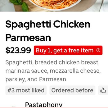 Pastaphony - This is what I paid for and didn't exactly get what I paid for per there advertisement - Italian Near Me - Anaheim, California Pastaphony - This is what I paid for and didn't exactly get what I paid for per there advertisement - Italian Near Me - Anaheim, California