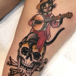 California Electric Tattoo - Tattoo by Thad Ritchey