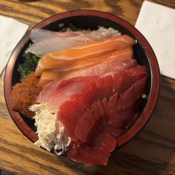 Kaori Sushi - Churashi Chirashi Sashimi Bowl Lunch - Sushi Bars Near Me - Fullerton, California Kaori Sushi - Churashi Chirashi Sashimi Bowl Lunch - Sushi Bars Near Me - Fullerton, California