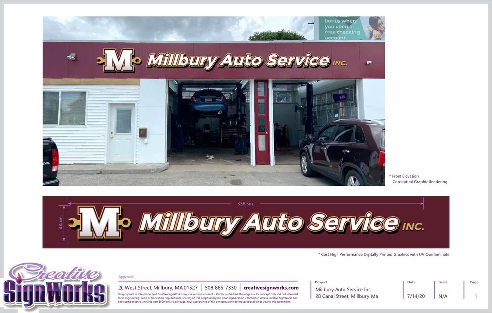 MILLBURY AUTO SERVICE Updated July 2024 28 Canal St, Millbury