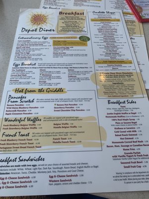 Menu photo 3 Depot Diner Beverly, MA