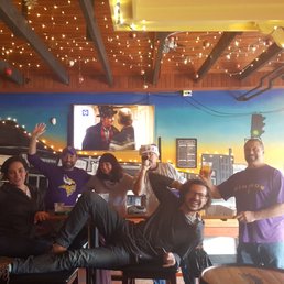 Enjoying #MinnesotaVikings at #Gerstle's with new friends Enjoying #MinnesotaVikings at #Gerstle's with new friends
