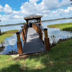 Summertime Deck and Dock - Our amazing new dock by Summertime Deck & Dock!!