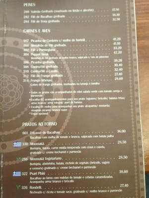Menu photo 8 Athenas Café e Restaurante São Paulo, SP