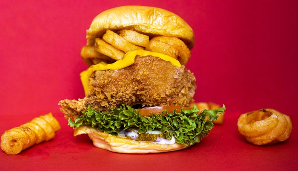 Kung Fu Tea X TKK Chicken by null