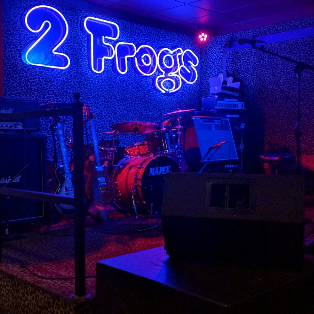 Two Frogs Grill - Band stage - American Near Me - Ardmore, Oklahoma Two Frogs Grill - Band stage - American Near Me - Ardmore, Oklahoma