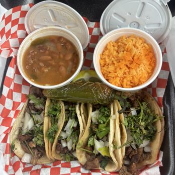 Super Pollo - Brisket tacos. Beans, Rice - Chicken Shop Near Me Super Pollo - Brisket tacos. Beans, Rice - Chicken Shop Near Me