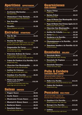 Menu photo 1 Los Amigos Edinburgh, EDH Menu photo 1 Los Amigos Edinburgh, EDH