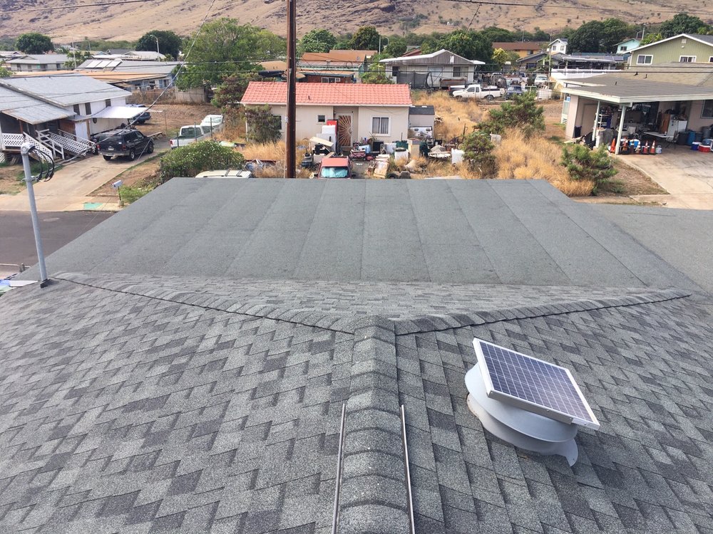 Slide of West Oahu Roofing