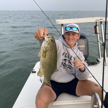 FISHBUS Charters - Big smallmouth from Lake Saint Clair on a drop shot rig. - Fishing Near Me - Royal Oak, Michigan