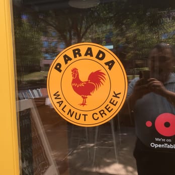 Parada - Logo on front door - Peruvian Near Me - Walnut Creek, California Parada - Logo on front door - Peruvian Near Me - Walnut Creek, California