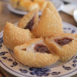 Hong Kong Dim Sum House - 29. Red Bean Sesame Ball