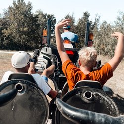 Western Belle Farm - Cattle Drive Barrel Train rides