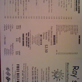 Ray's Mexican Restaurant - Mexican Near Me - San Diego, California Ray's Mexican Restaurant - Mexican Near Me - San Diego, California