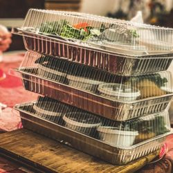 Lasploras Salvadorean Kitchen - Panes con pollo for catering