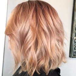 Hair by Sarah Gulbranson - Peachy warm balayage ombré