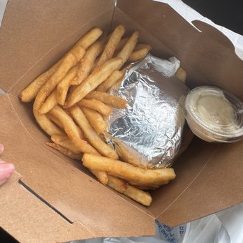 Flip N Dip Burger - Cheeseburger Meal - Halal Near Me - Cypress, Texas