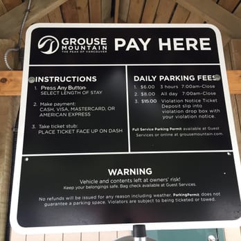 Grouse Grind - $6 parking for 3 hours at the base - Hiking Near Me - North Vancouver, British Columbia
