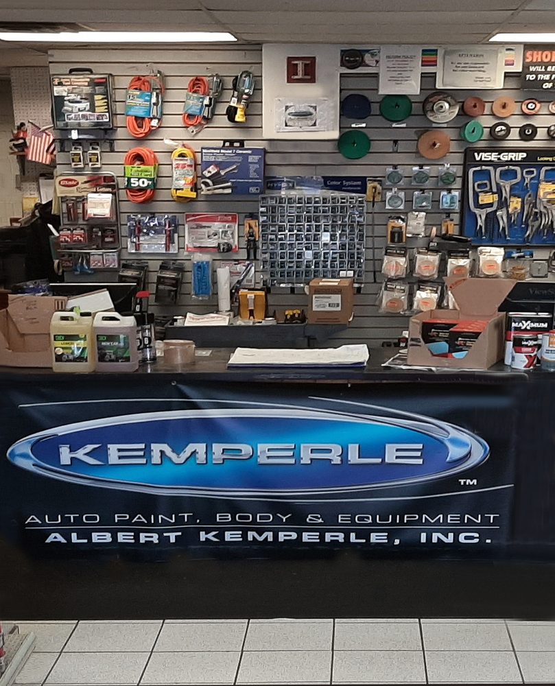 ALBERT KEMPERLE INC. AUTO PAINT, BODY & EQUIPMENT Request a Quote 1869 Main St, Bridgeport