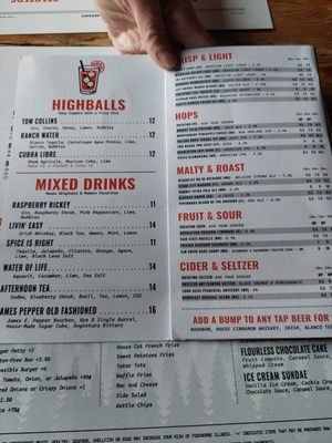Menu photo 2 Revolve Hall Apple Valley, MN