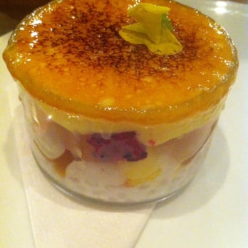 MW Restaurant - Tropical fruit creamsicle "brûlée" - New American Near Me - Honolulu, Hawaii MW Restaurant - Tropical fruit creamsicle "brûlée" - New American Near Me - Honolulu, Hawaii