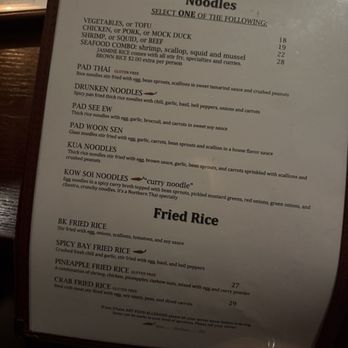 Bangkok Bay - Menu - Thai Near Me - Solana Beach, California Bangkok Bay - Menu - Thai Near Me - Solana Beach, California