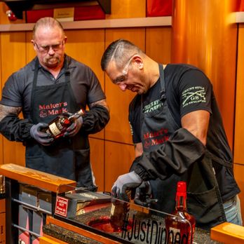 Bluegrass Bourbon Tours - Putting my wax on my Maker's bottle - Bus Tours Near Me - Louisville, Kentucky Bluegrass Bourbon Tours - Putting my wax on my Maker's bottle - Bus Tours Near Me - Louisville, Kentucky