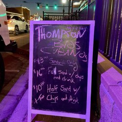 Thompson Bros Cubanos