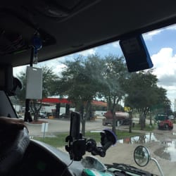 Pilot Travel Center - The view from the truck