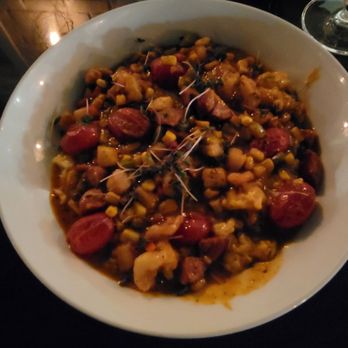 Lucilla - Shrimp, scallops, and grits! Never had it prepared this way. - New American Near Me - Tallahassee, Florida Lucilla - Shrimp, scallops, and grits! Never had it prepared this way. - New American Near Me - Tallahassee, Florida