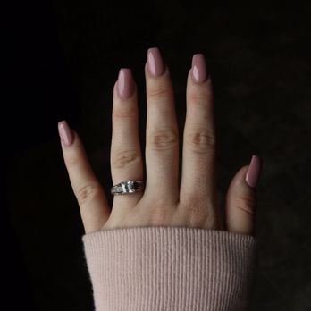 Lovely Nails - Nails by Tee. Color: 077 - Strawberry Latte Shape: Coffin - Nail Salons Near Me - Jacksonville, North Carolina Lovely Nails - Nails by Tee. Color: 077 - Strawberry Latte Shape: Coffin - Nail Salons Near Me - Jacksonville, North Carolina