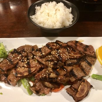 Sun Sushi - Short rib dinner (comes with miso soup and salad) - Japanese Near Me - Santa Barbara, California