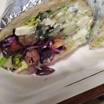 Jackie's Grillette - Montclair - Vegan Gyro Wrap - Sandwiches Near Me - Montclair, New Jersey