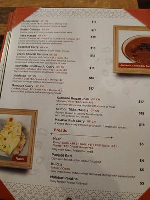 Menu photo 4 Veedu Indian Kitchen & Lounge Midland, MI