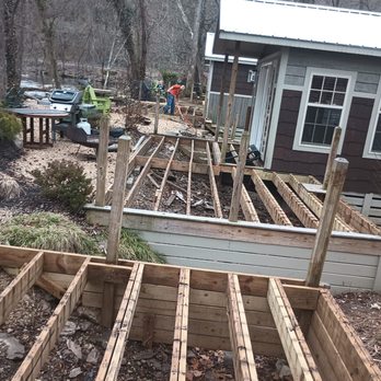 Sunscapes - 7 Deck build at one time in Townsend TN - Fences & Gates Near Me Sunscapes - 7 Deck build at one time in Townsend TN - Fences & Gates Near Me